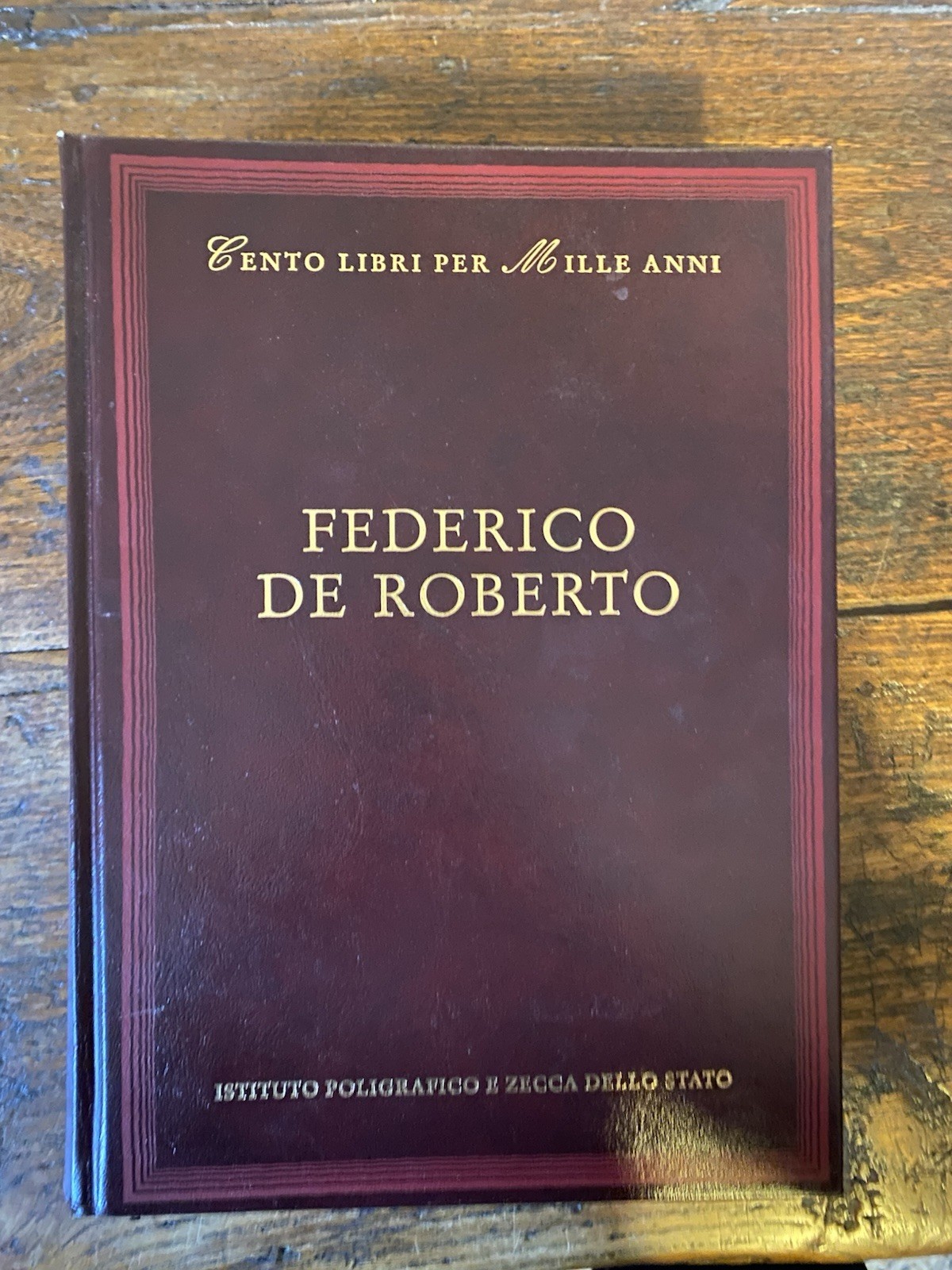 Cento libri per Mille anni Federico de Roberto Roma 1998