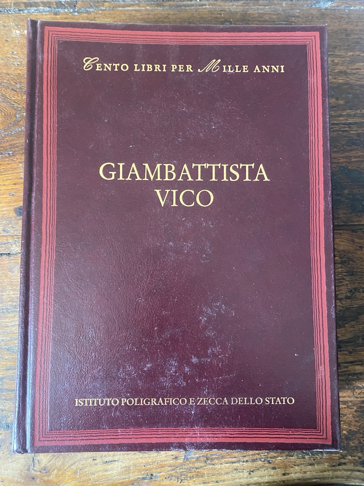 Cento libri per Mille anni Giambattista Vico Roma 2000