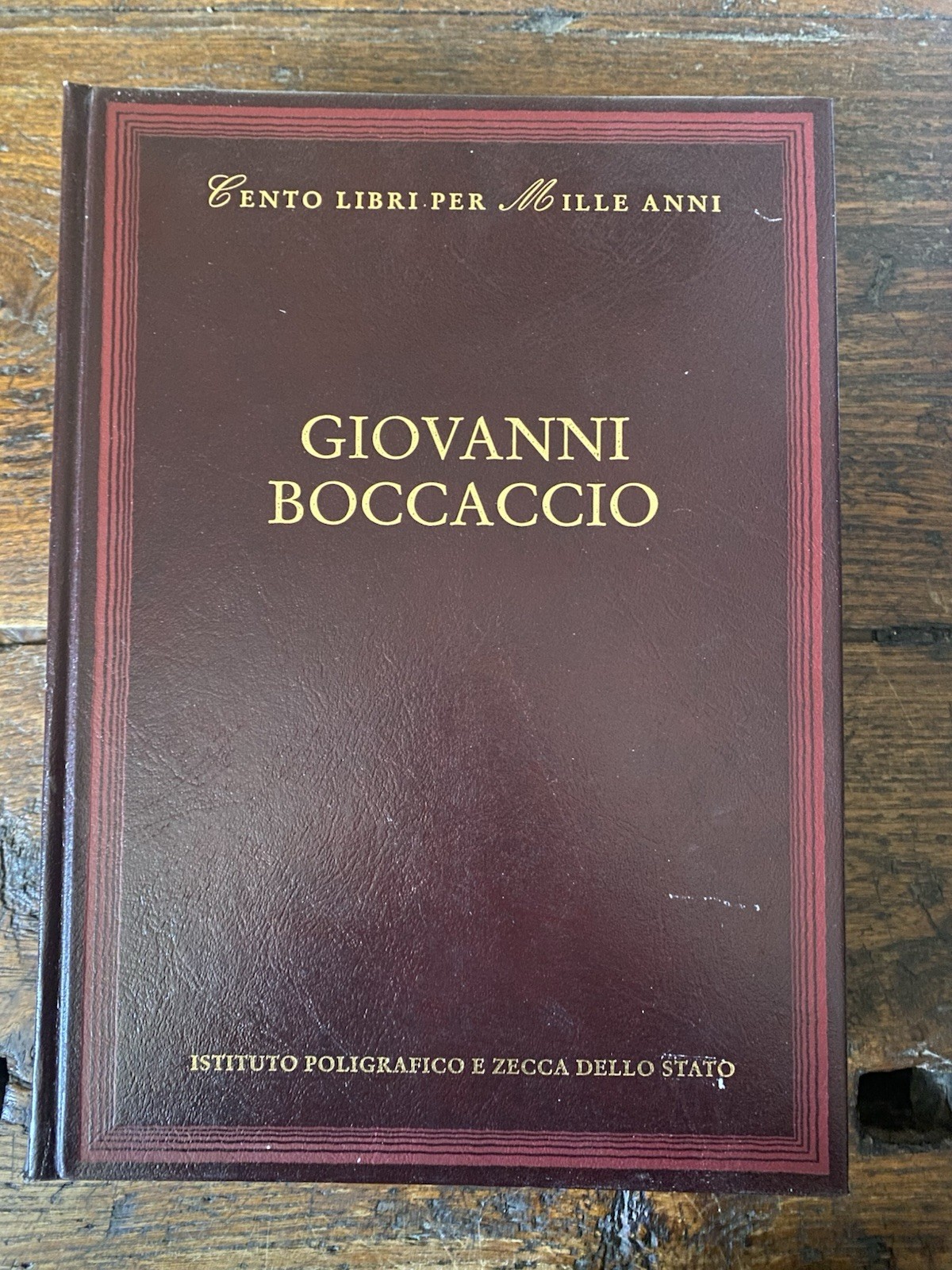 Cento libri per Mille anni Giovanni Boccaccio Roma 1996