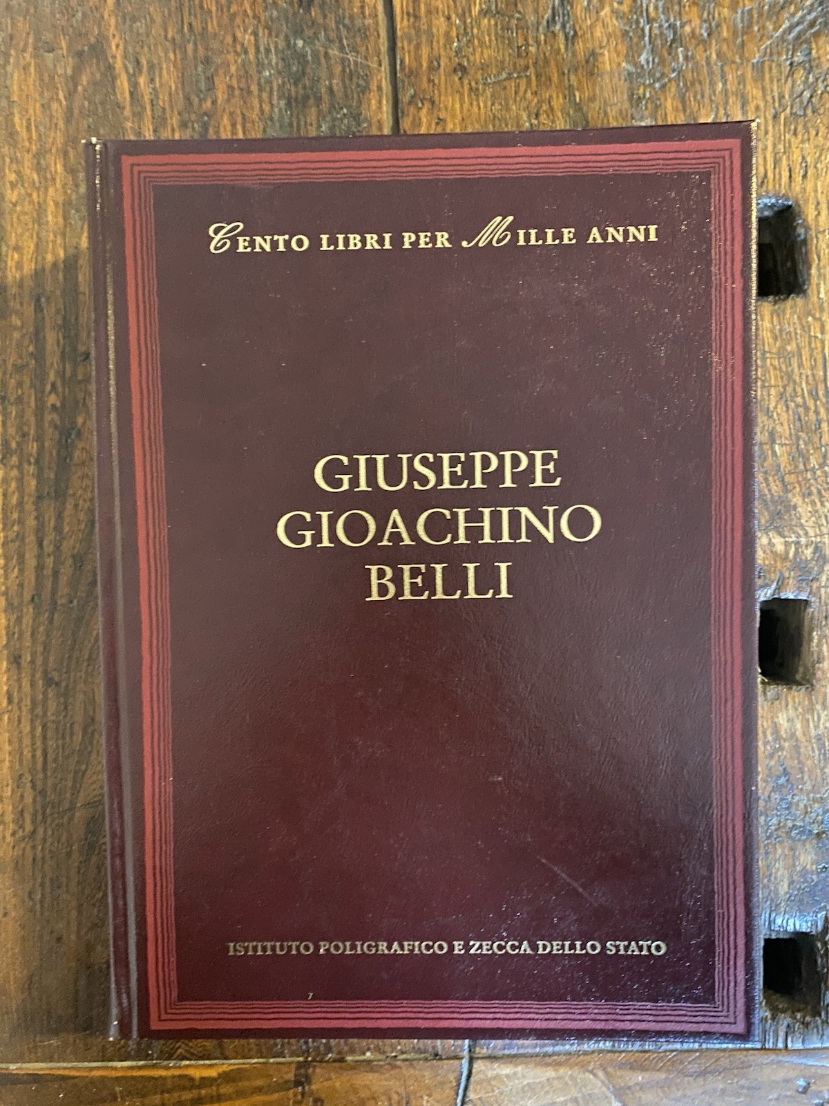 Cento libri per Mille anni Giuseppe Gioachino Belli Roma 1998