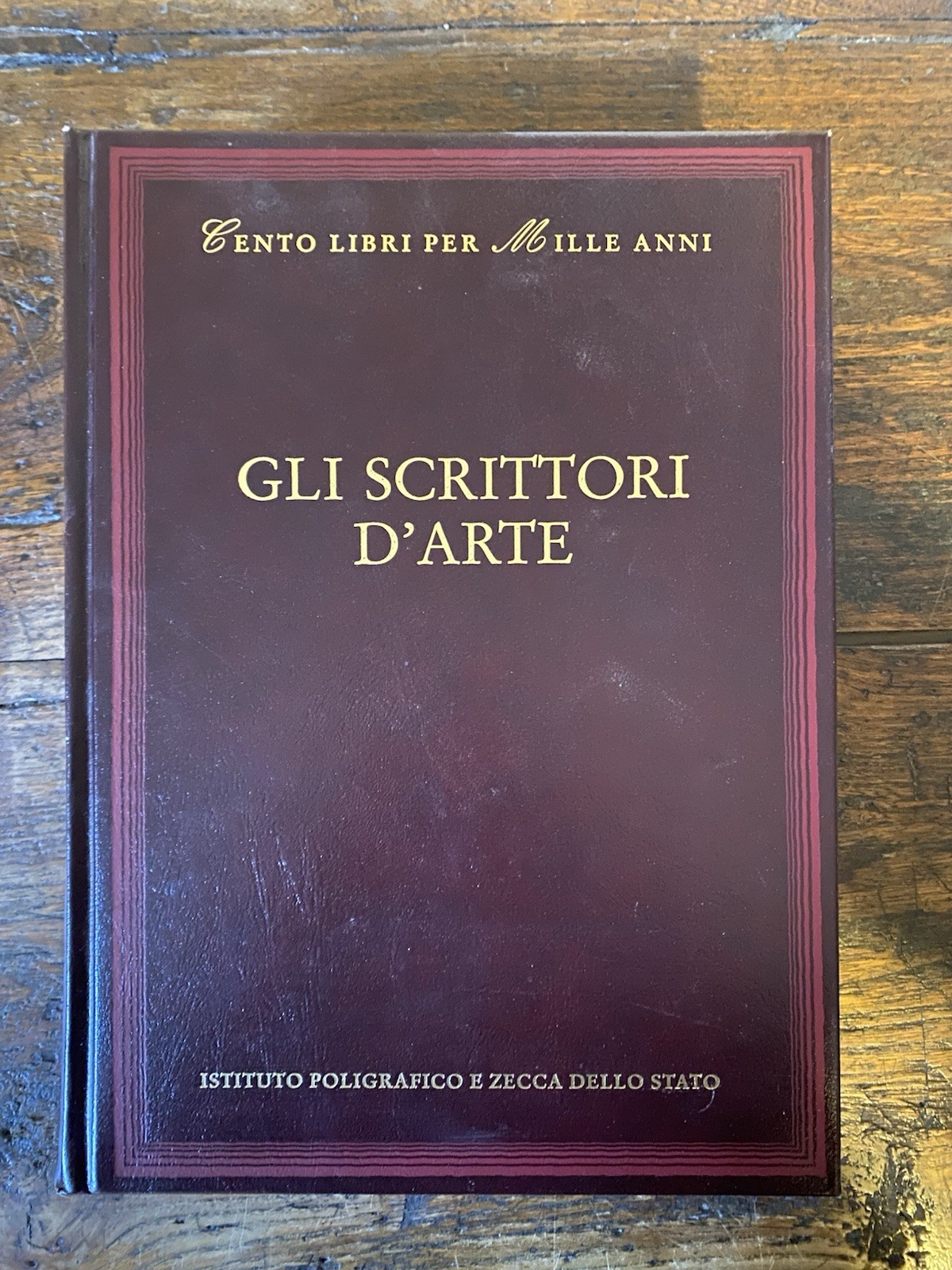 Cento libri per Mille Anni Gli scrittori d'arte Roma 1997