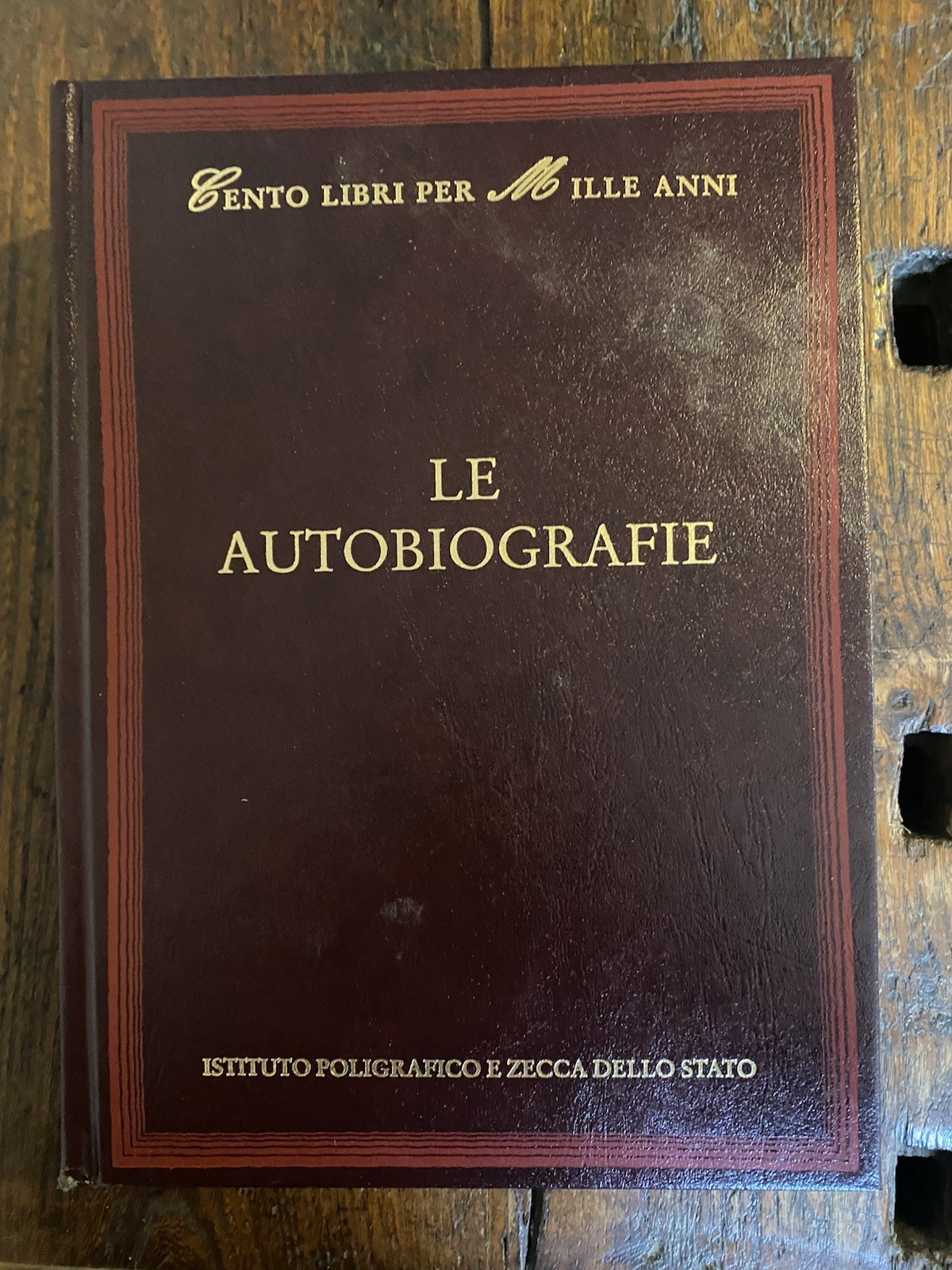 Cento libri per Mille anni Le autobiografie Roma 2005