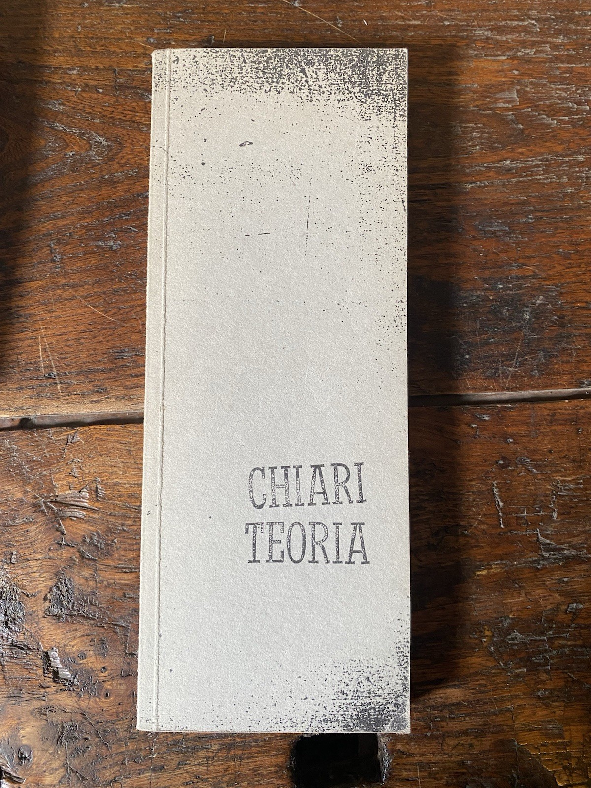 Chiari Giuseppe Teoria Genova Leonardi V Idea 1994