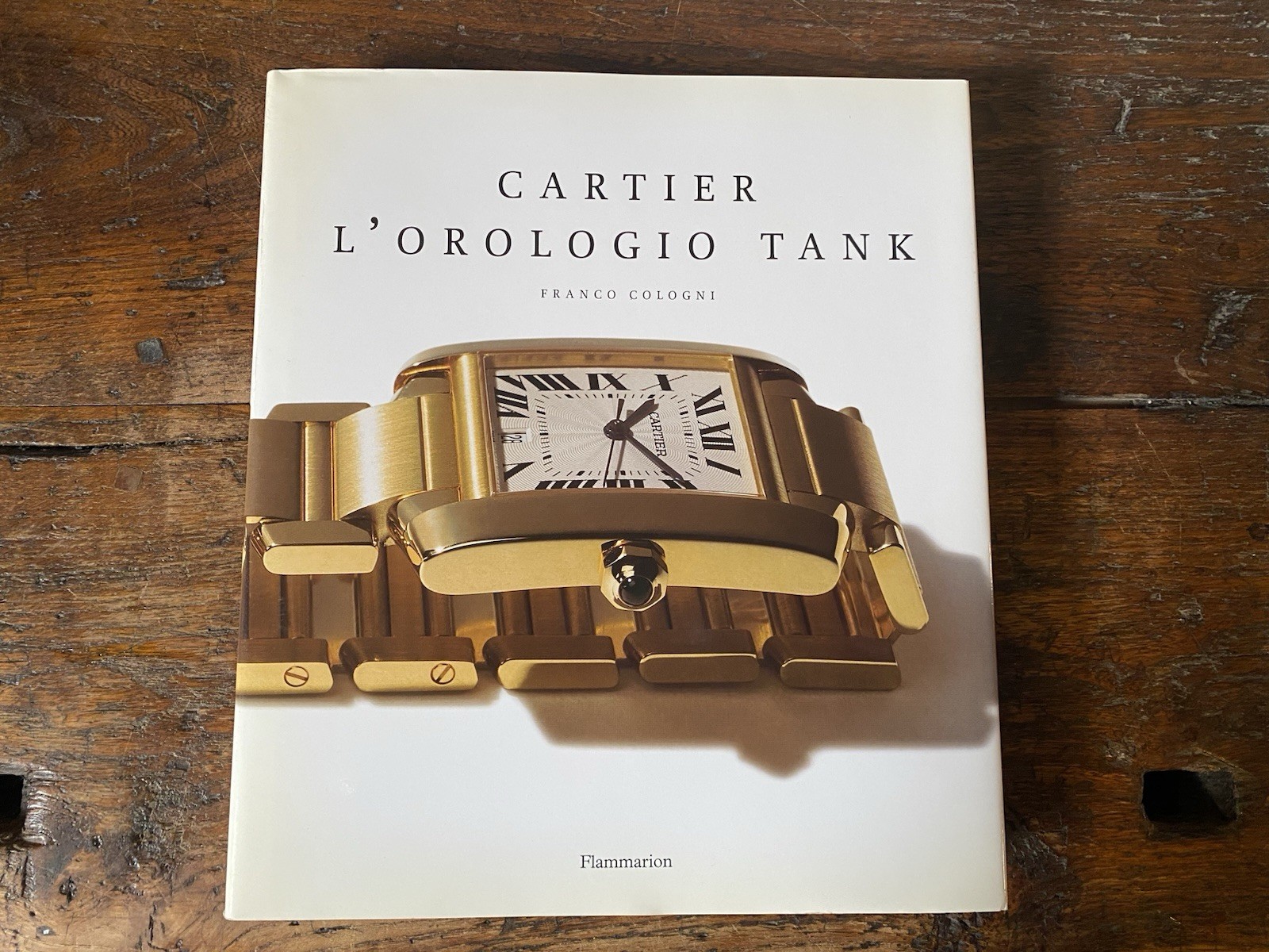 Cologni Franco L'orologio tank Paris Flammarion 1998