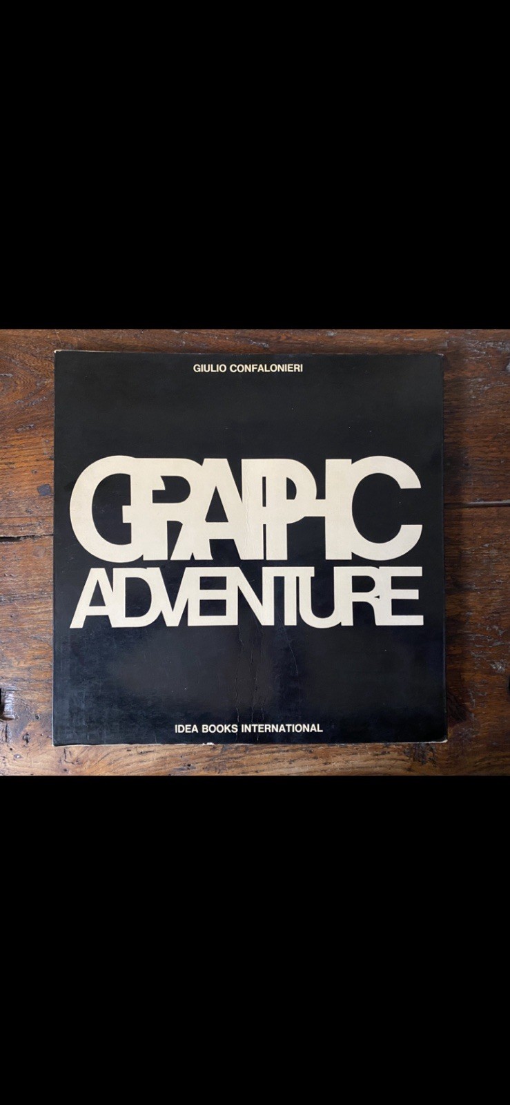 Confalonieri Giulio Graphic Adventure Works 1960/1976 Milano Idea Books 1978