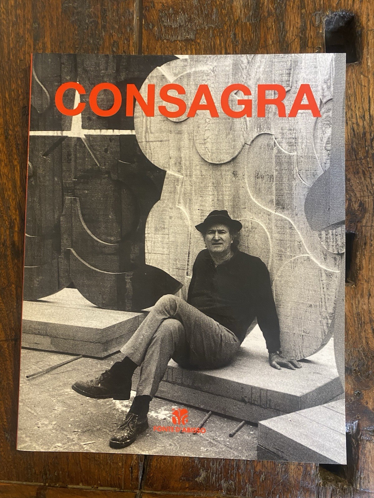 Consagra Pietro Diario frontale Milano Fonte d'Abisso Arte 1972