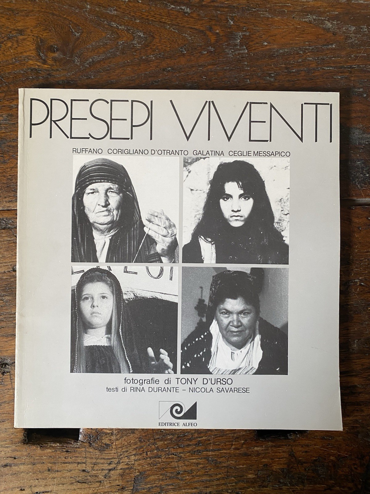 D'urso Tony Presepi viventi Brindisi Editrice Alfeo 1988