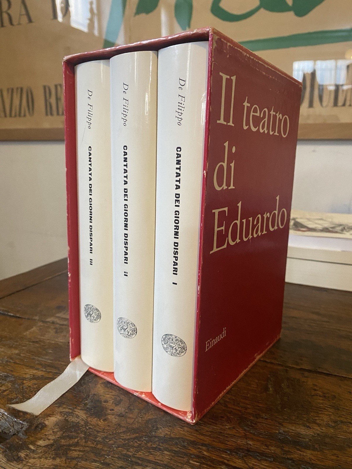 De Filippo Eduardo Cantata dei giorni dispari Torino Einaudi 1962-1966