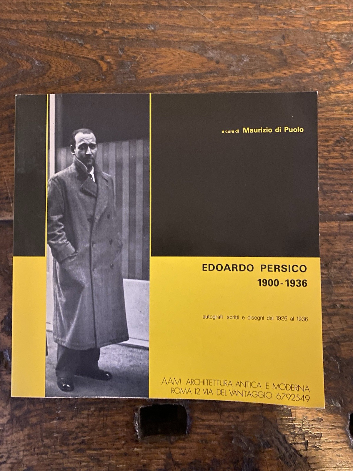 Di Puolo Maurizio a cura di, Edoardo Persico 1900-1936 Roma …