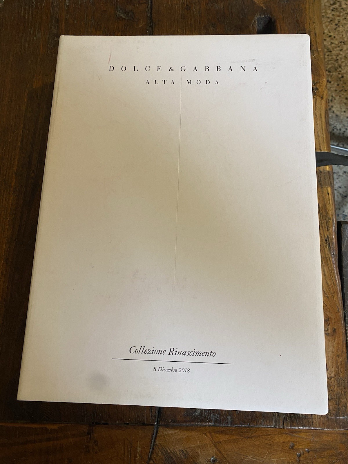 Dolce & Gabbana Alta moda Collezione Rinascimento Milano 2008