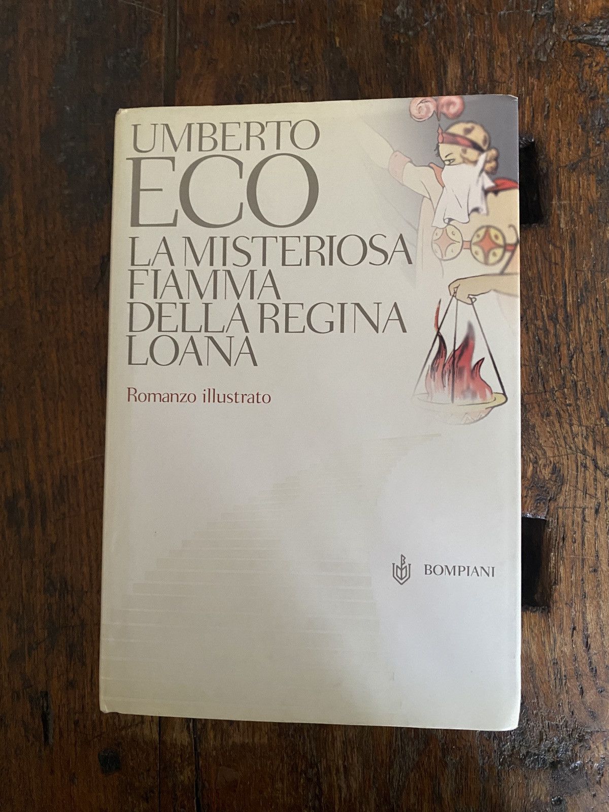 Autografato Eco Umberto La misteriosa fiamma della Regina Loana Bompiani …
