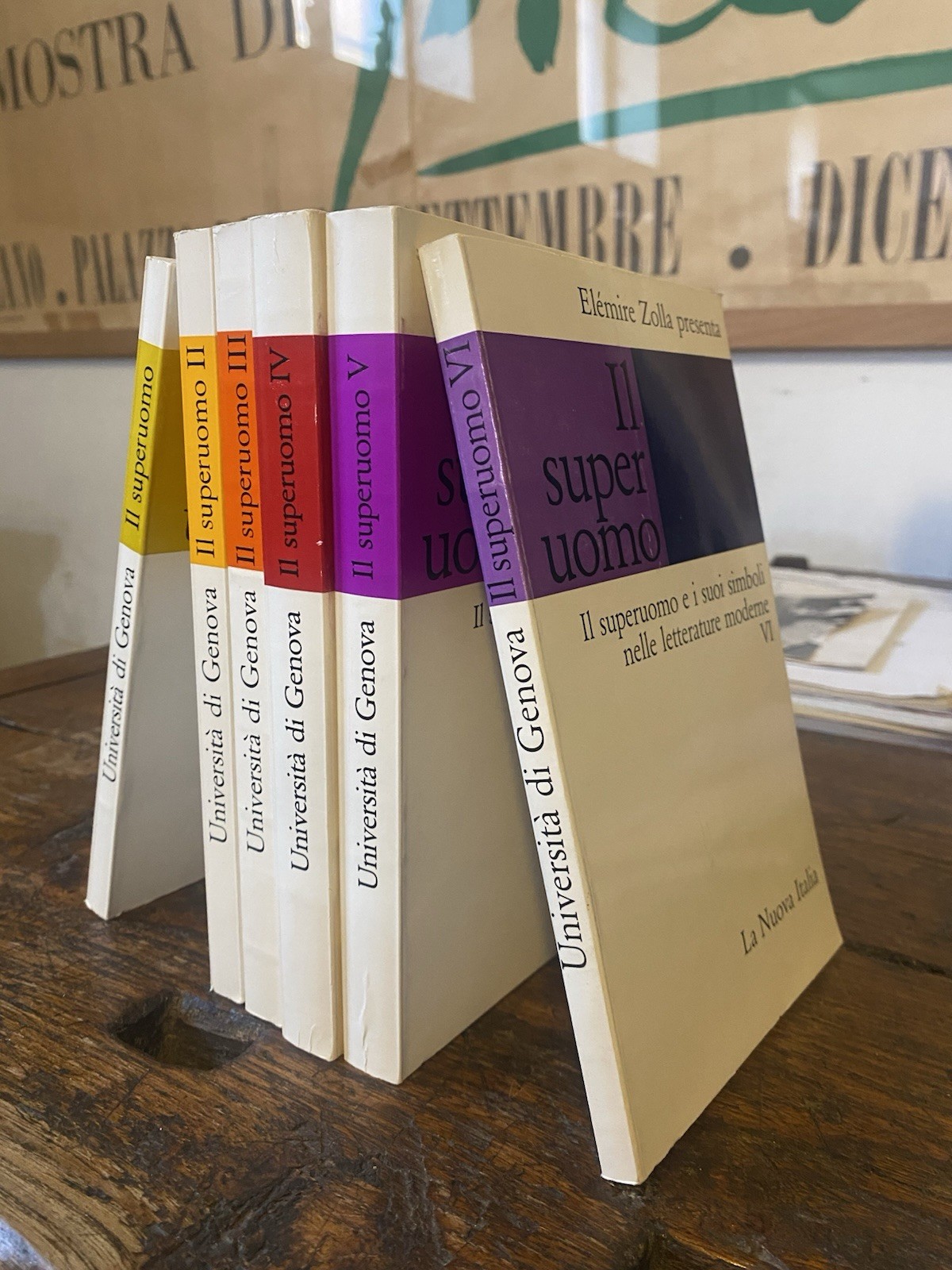 Elémire Zolla presenta Il superuomo Firenze La Nuova Italia 1971/1979