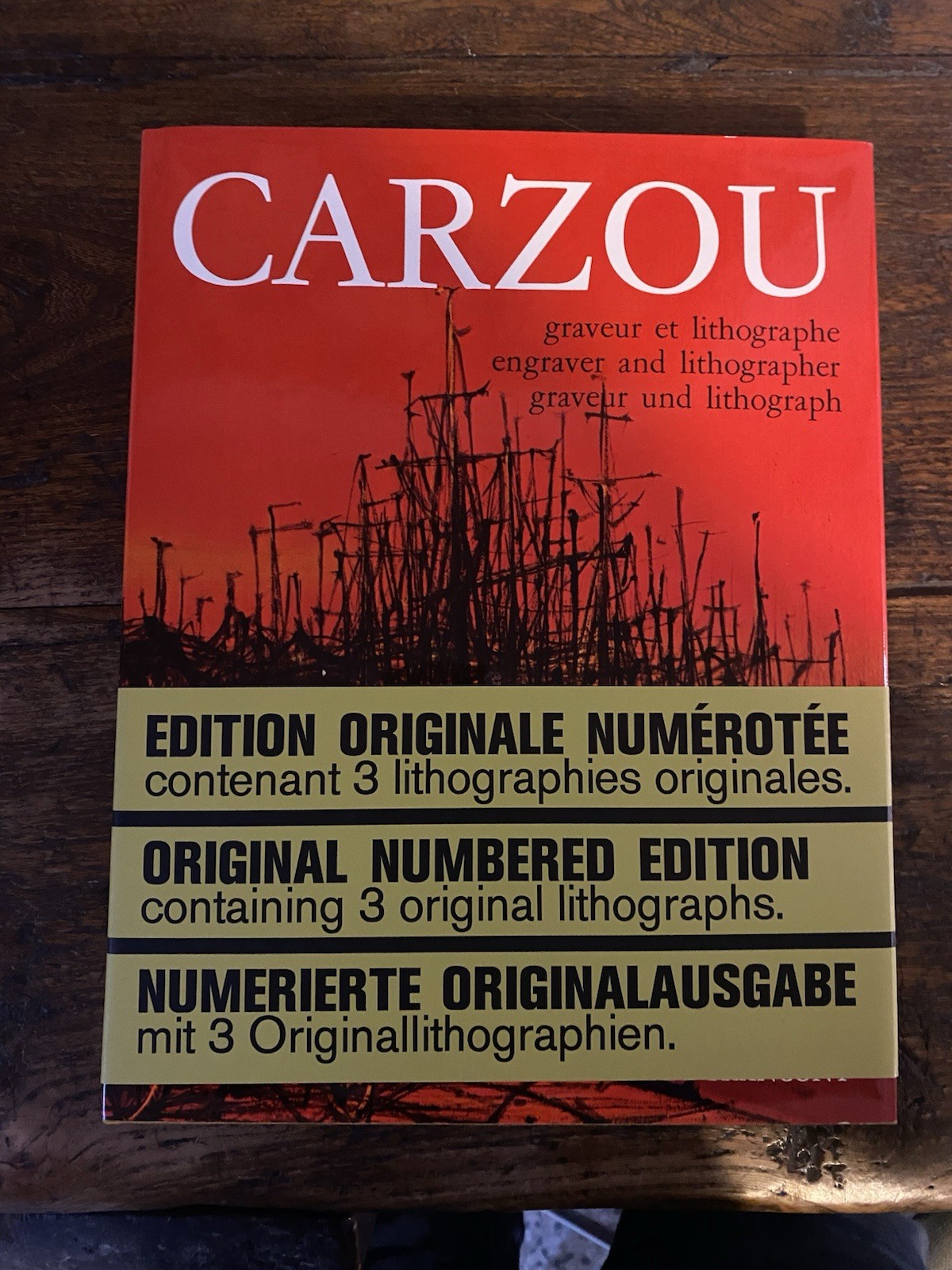 Furhange Maguy Carzou Graveur et lithographe I Paris 1971