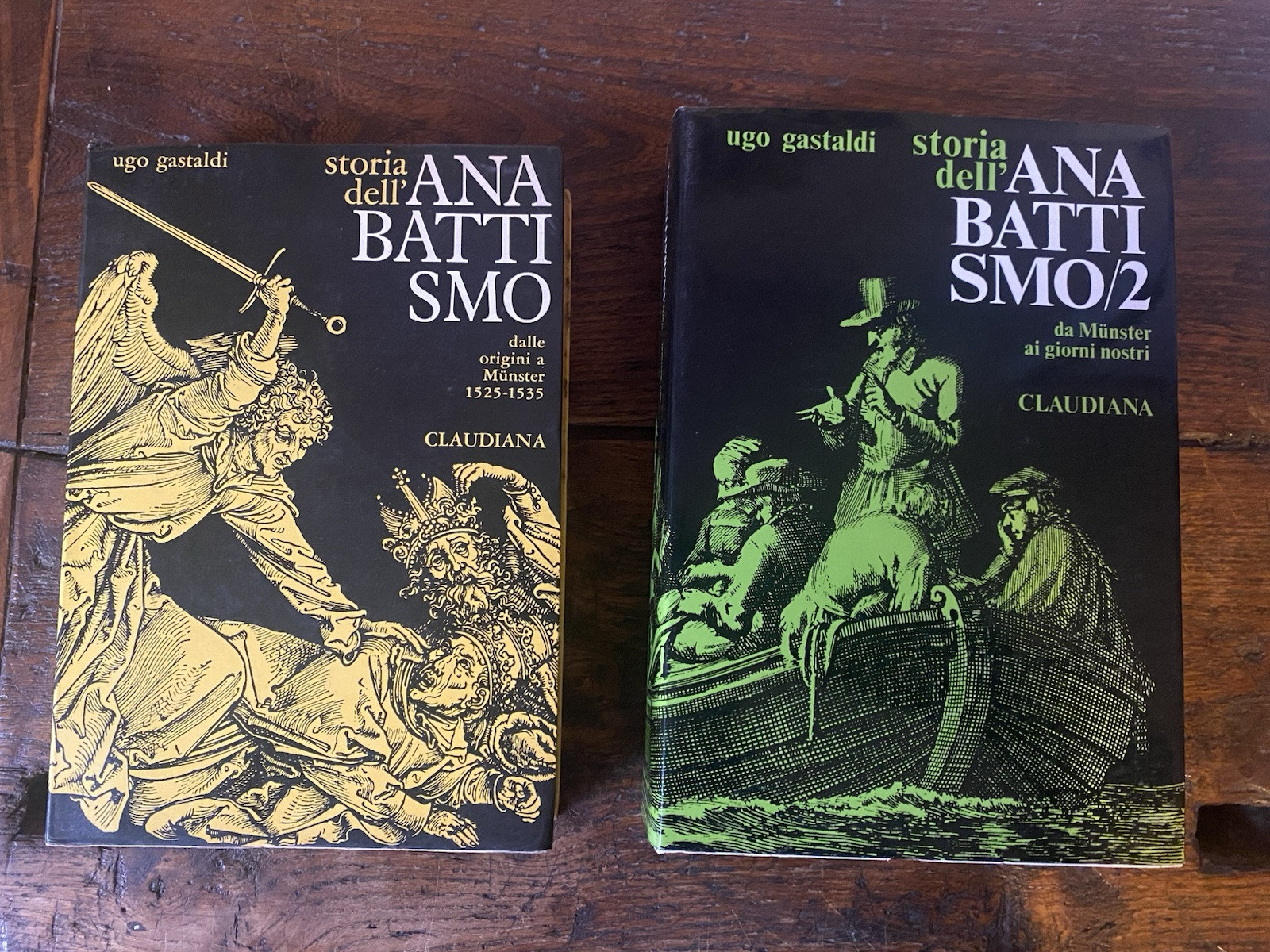 Gastaldi Ugo Storia dell'anabattismo Torino Claudiana 1972/1981