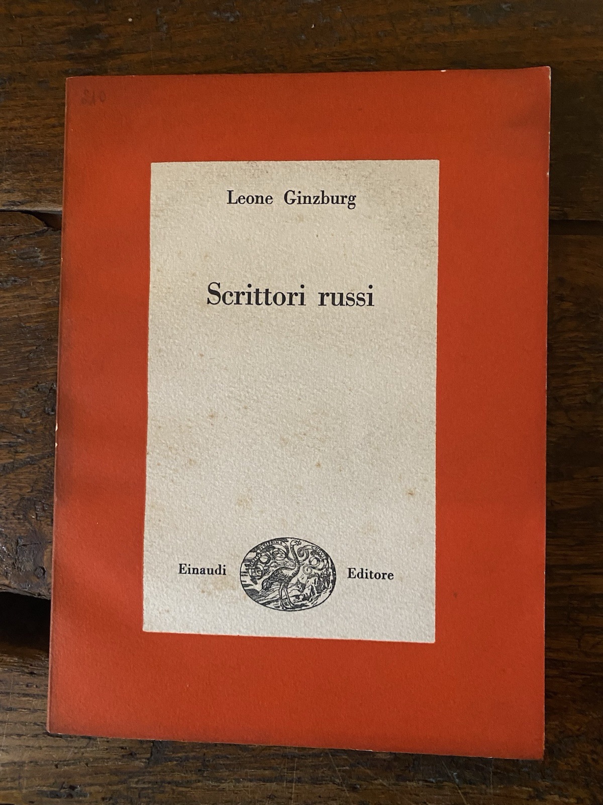Ginzburg Leone Scrittori russi Torino Einaudi 1948