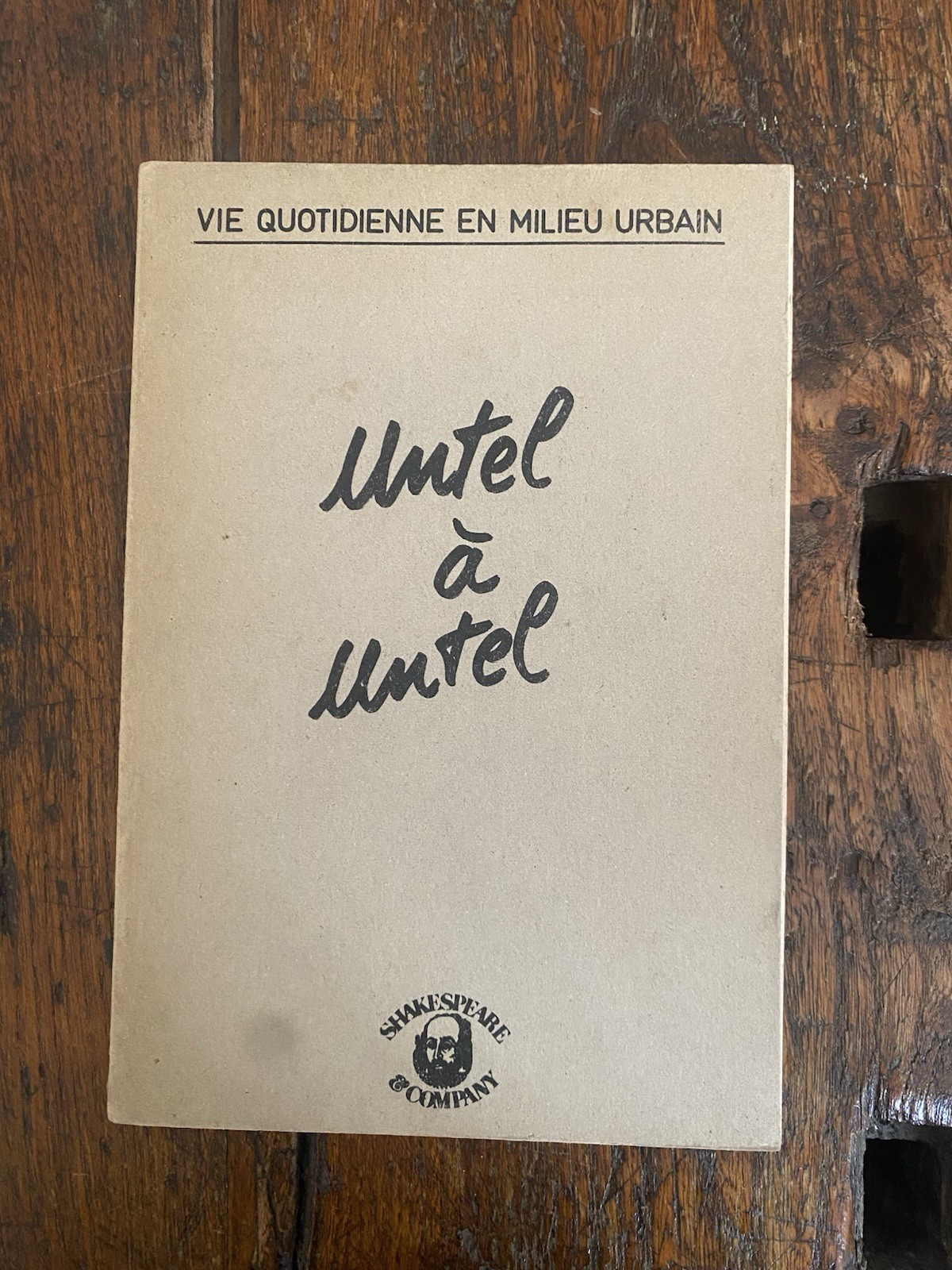 Groupe Unter (Al Binet/Cazal/Snyers) Vie quotidienne en milieu urbain Paris …
