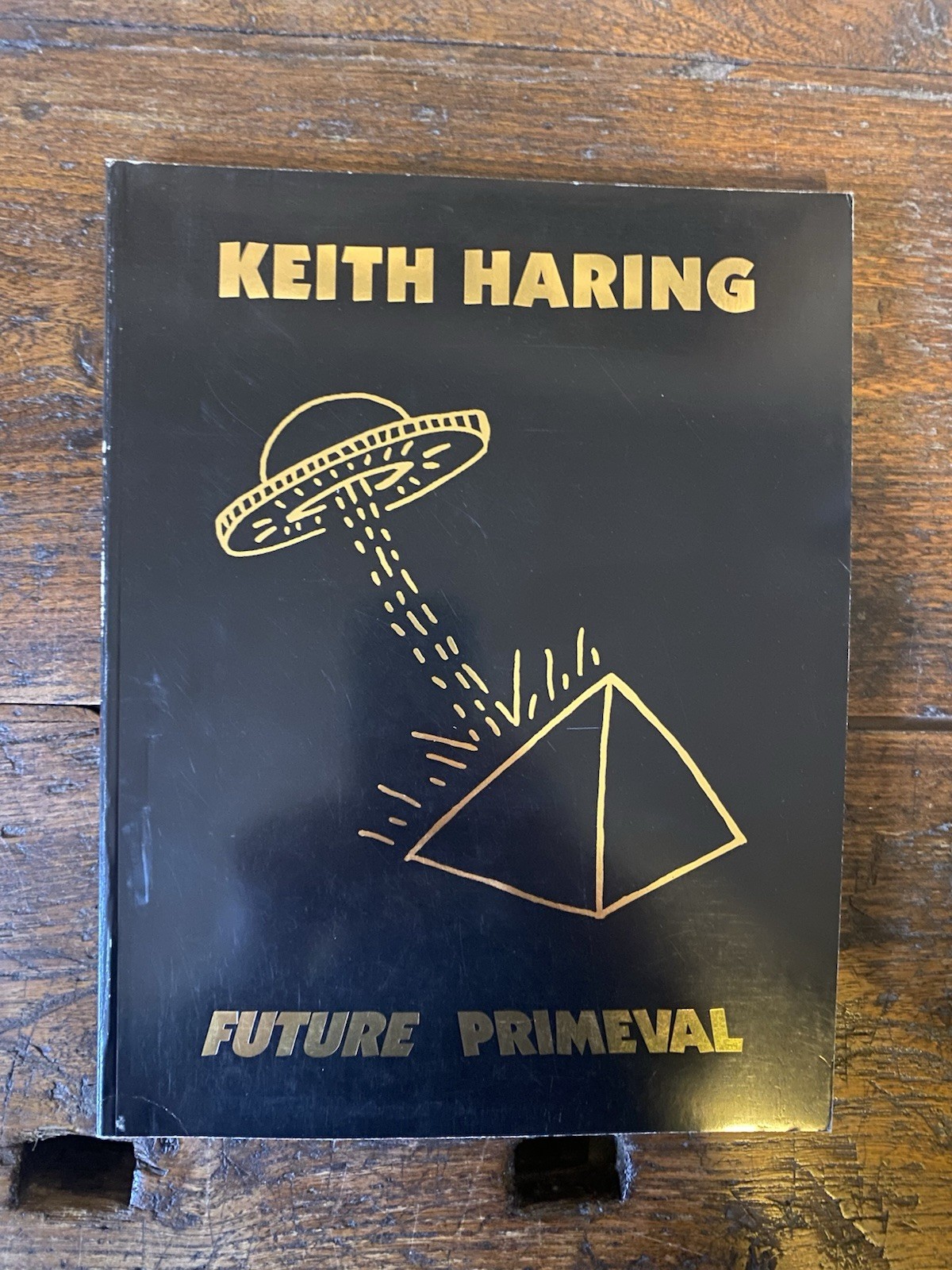 Haring Keith Future Primeval Illinois University Galleries 1990
