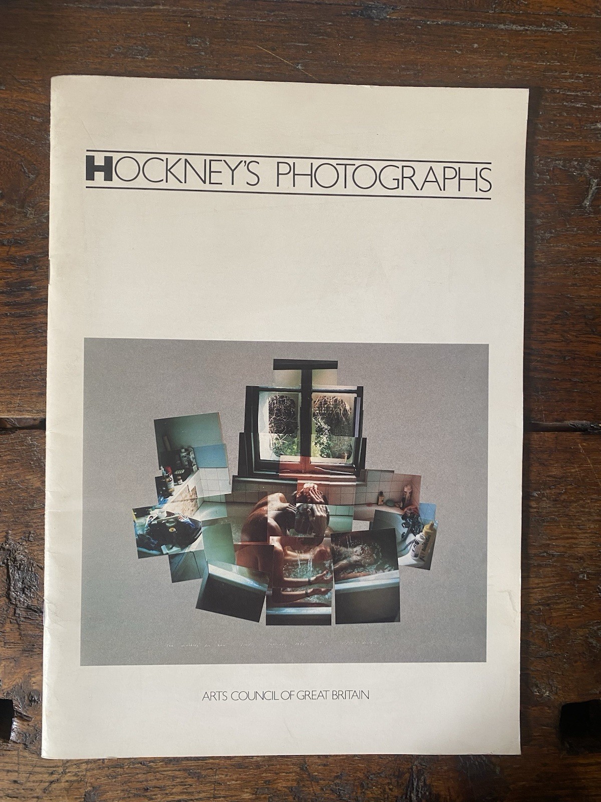 Haworth-Booth Mark Hockney's Photographs London Hayward Gallery 1983