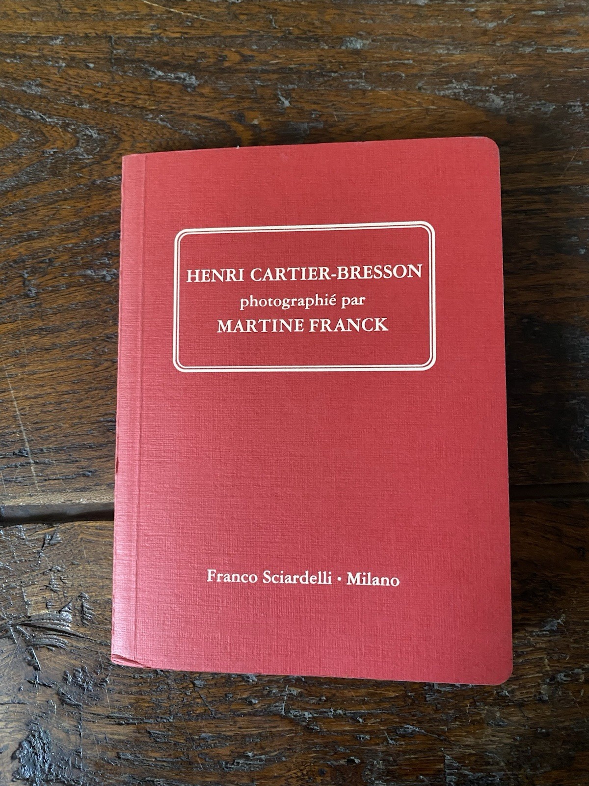 Henri Cartier-Bresson photographié per Martine Frank Milano Sciardelli 1998