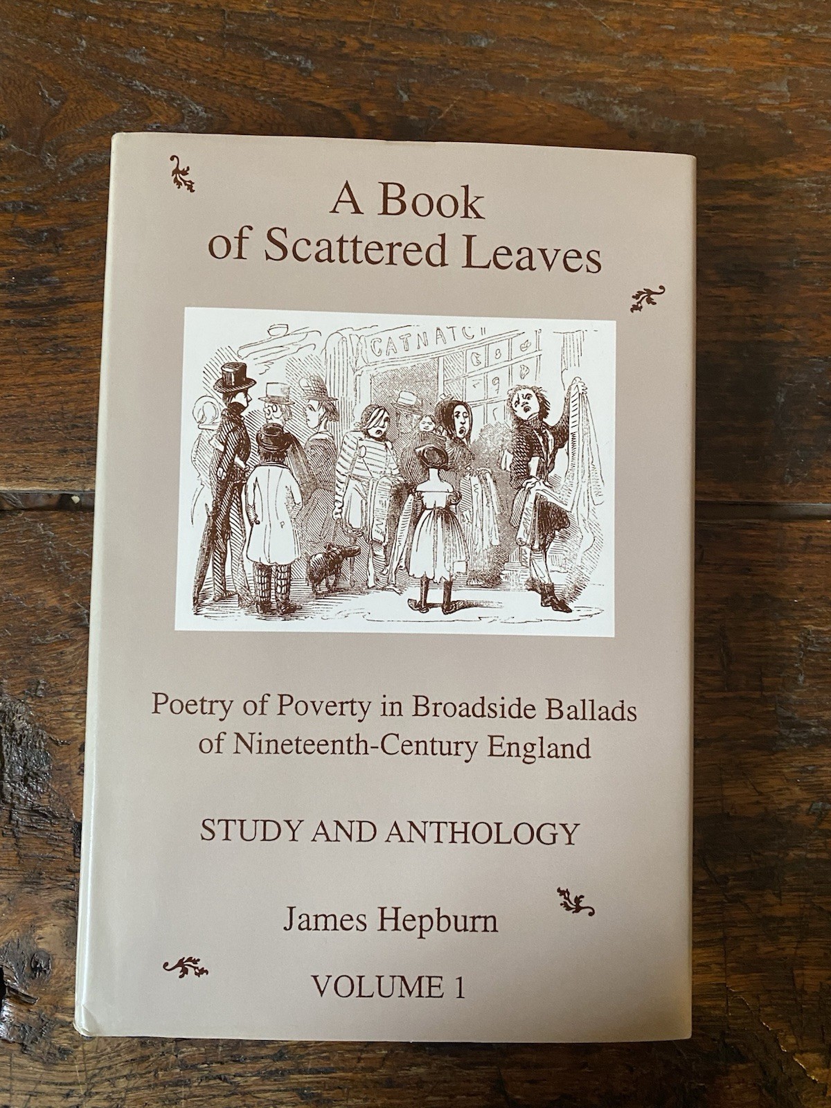 Hepburn James A Book of Scattered Leaves Volume I University …