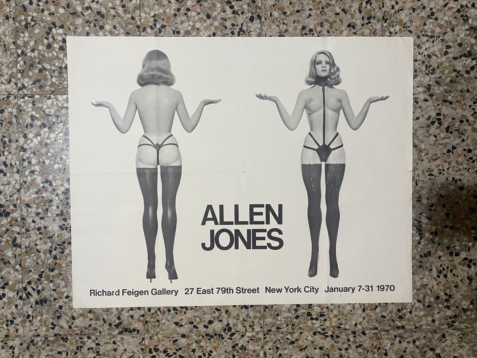 Jones Allen Manifesto / Poster 56 x 71 cm. New …