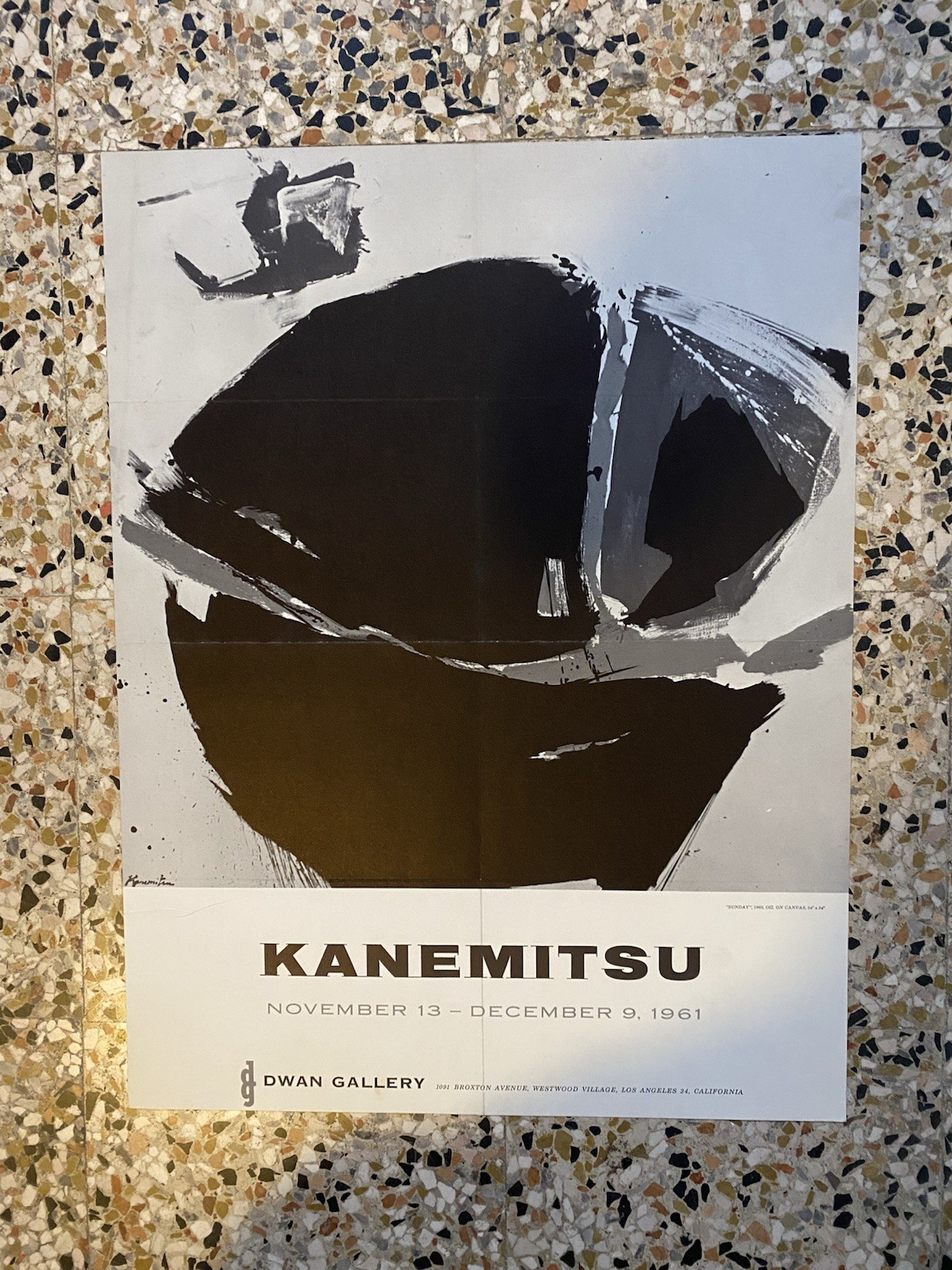 Kanemitsu Matsumi Manifesto / Poster 55 x 42 cm. Los …