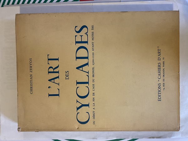 L'art de Cyclades du début a la fin de l'age …