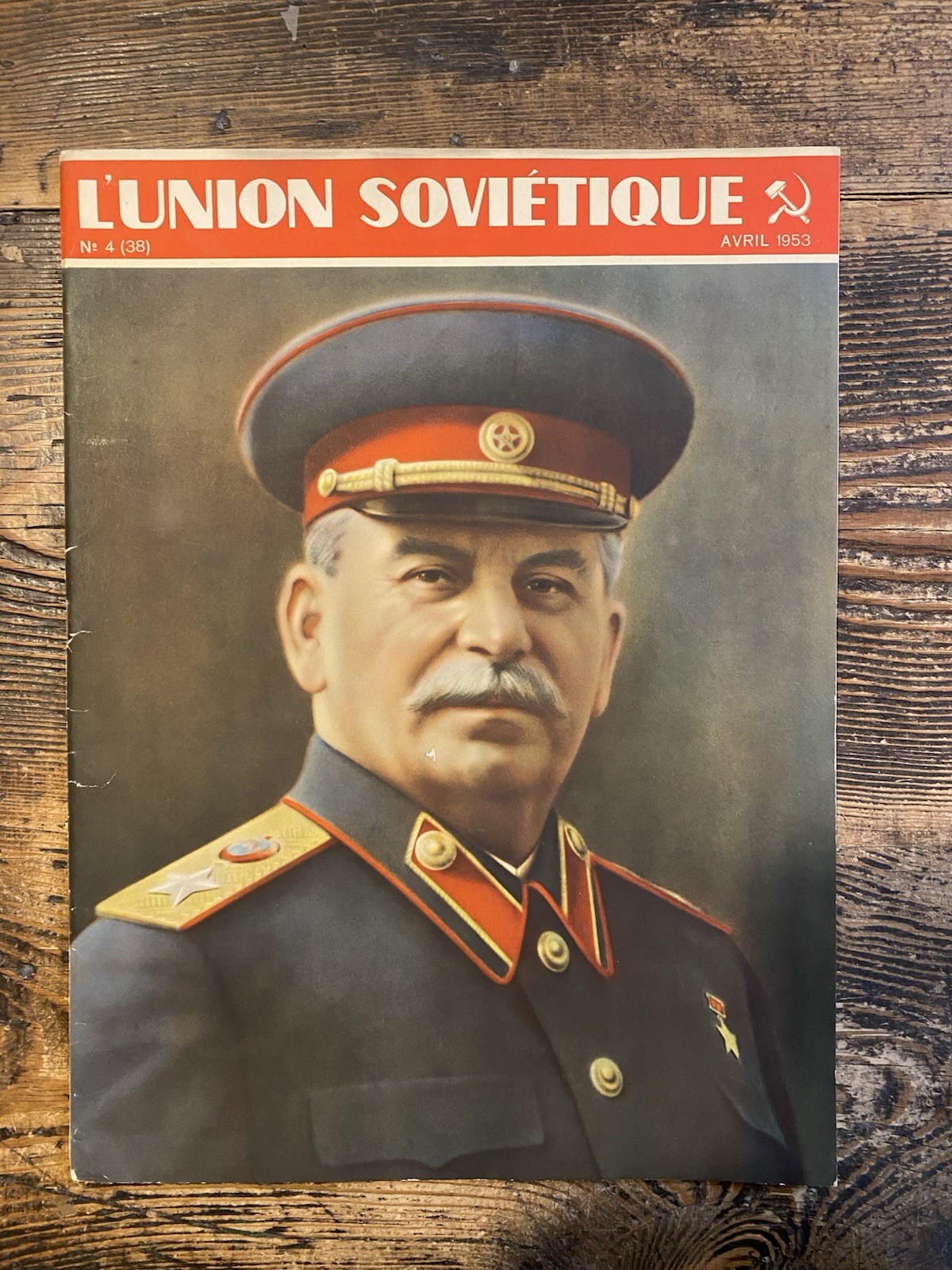 L'Union Soviétique Revue Mensuelle Illustrée N. 4 Avril 1953 Moscou …