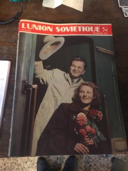 L'Union Soviétique Revue Mensuelle Illustrée Parait en russe, francais, chinois, …