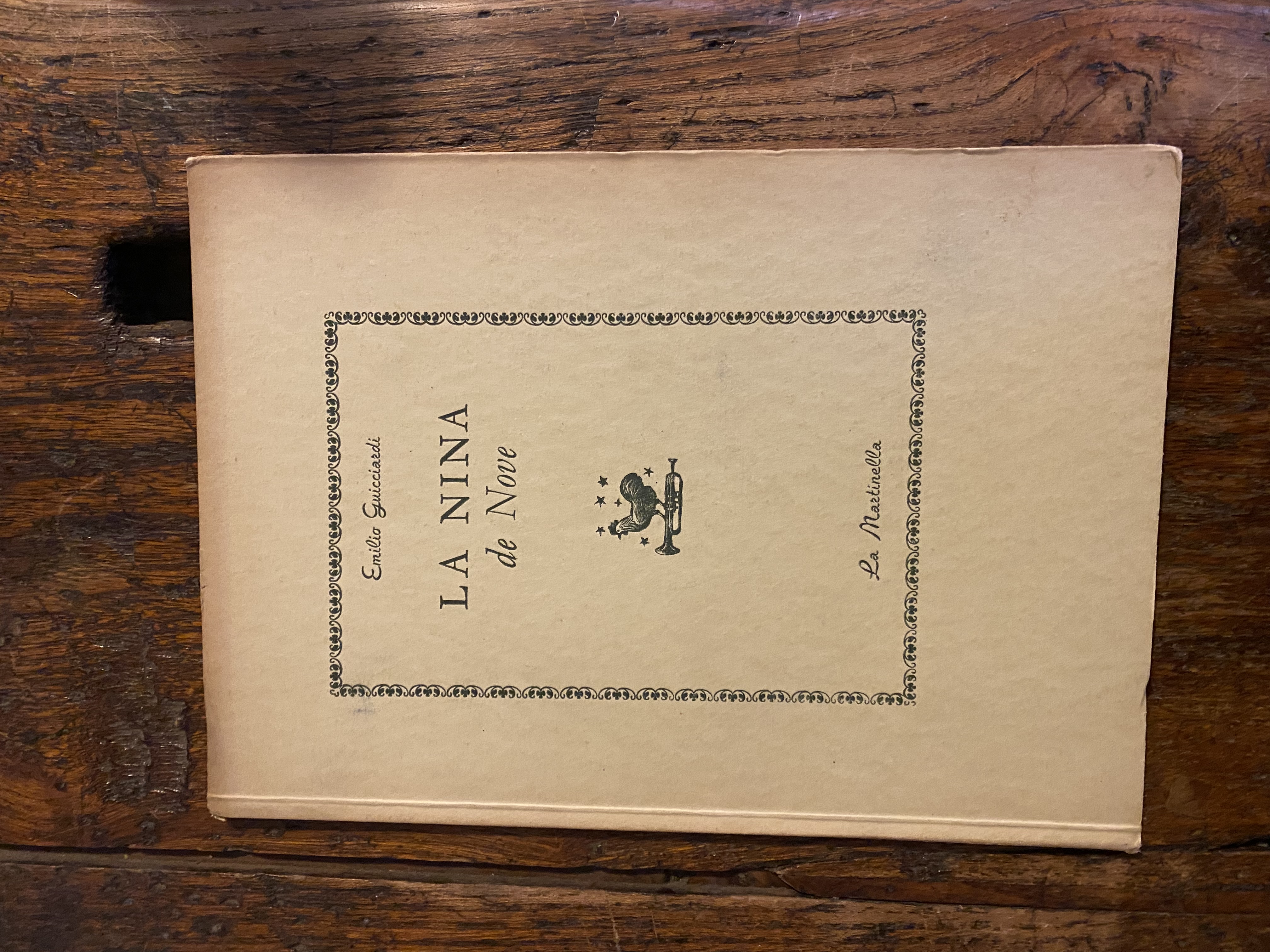 La Nina di Nove Xilografie originali di Italo Zitti