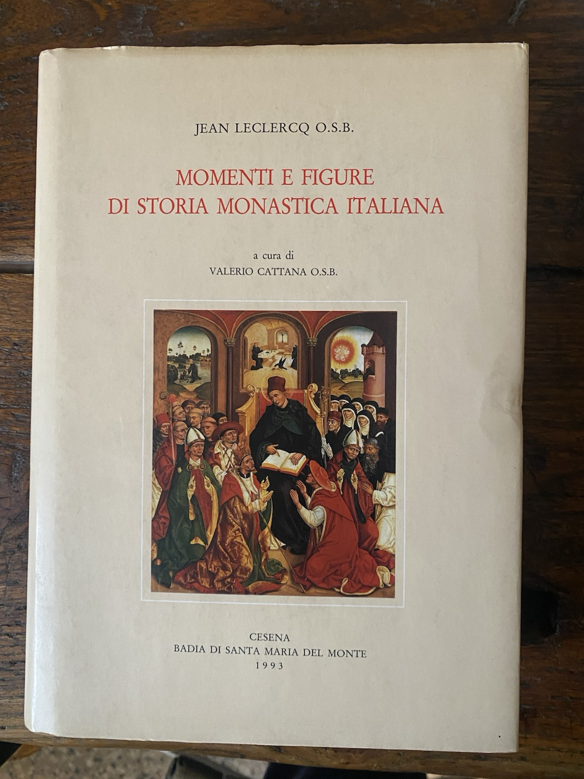 Leclercq Jean O.S.B. Momenti e figure di storia monastica Cesena …