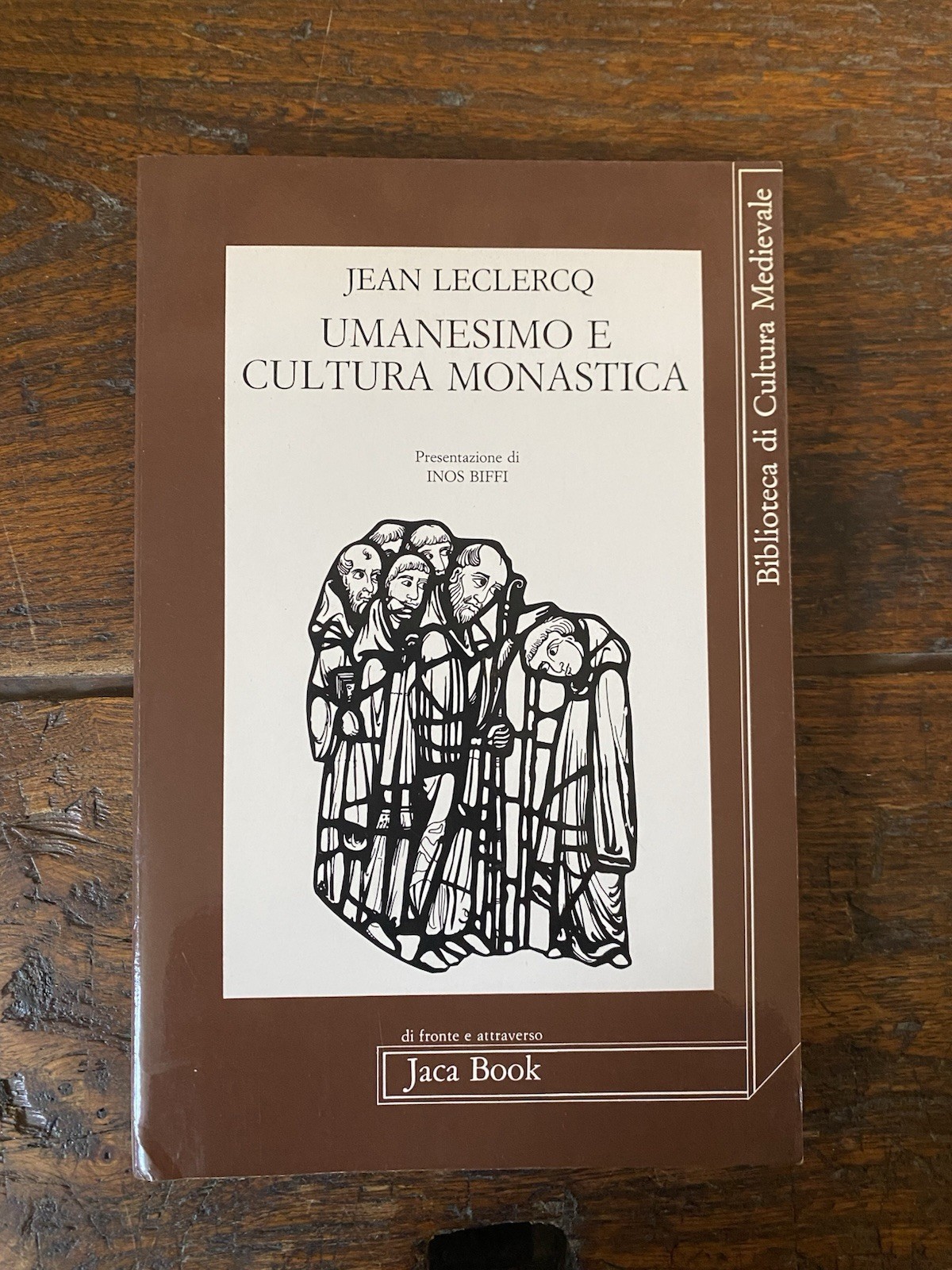 Leclerq Jean Umanesimo e cultura monastica Milano Jaca Book 1989