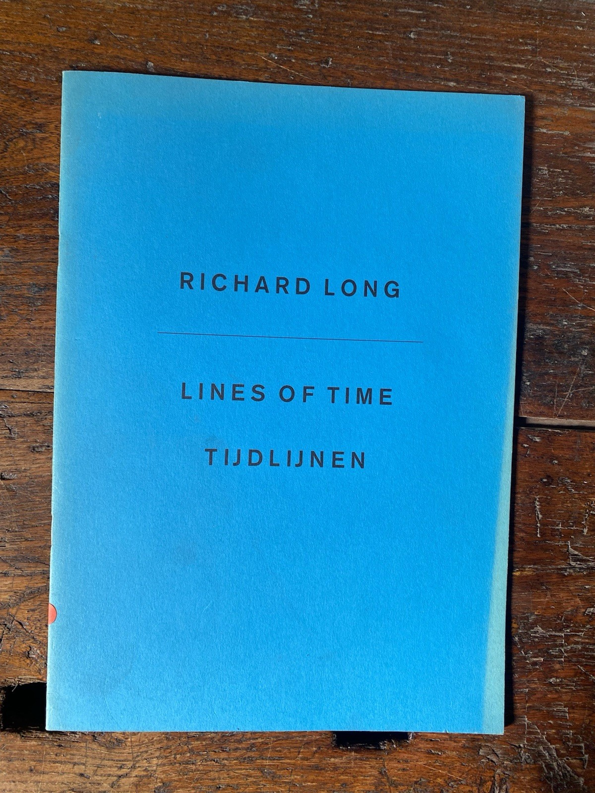Long Richar Lines of times Tijdlijnen Amsterdam Edy de Wilde-Lezing …