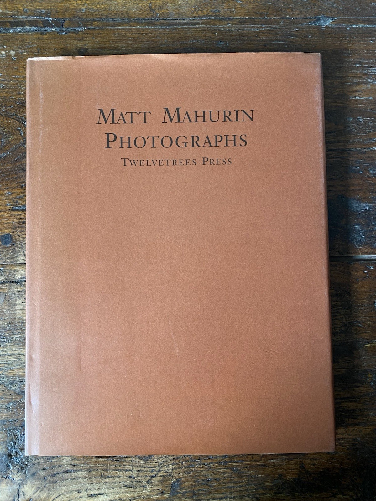 Mahurin Matt Photographs Pasadena 1989