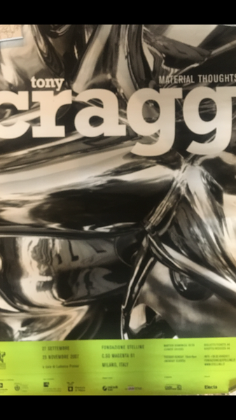 Manifesto / Poster 50 x 72 cm. dell'Esposizione Material Thoughs …