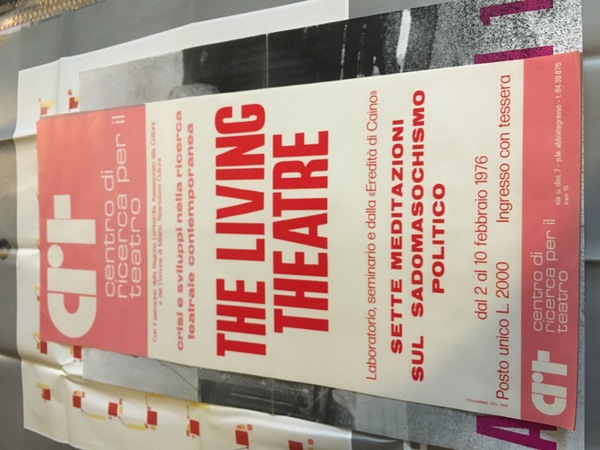 Manifesto / Poster 68 x 32 cm. dello spettacolo del …