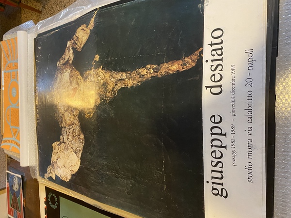 Manifesto / Poster 99 x 68 cm. dell'esposizione allo Studio …