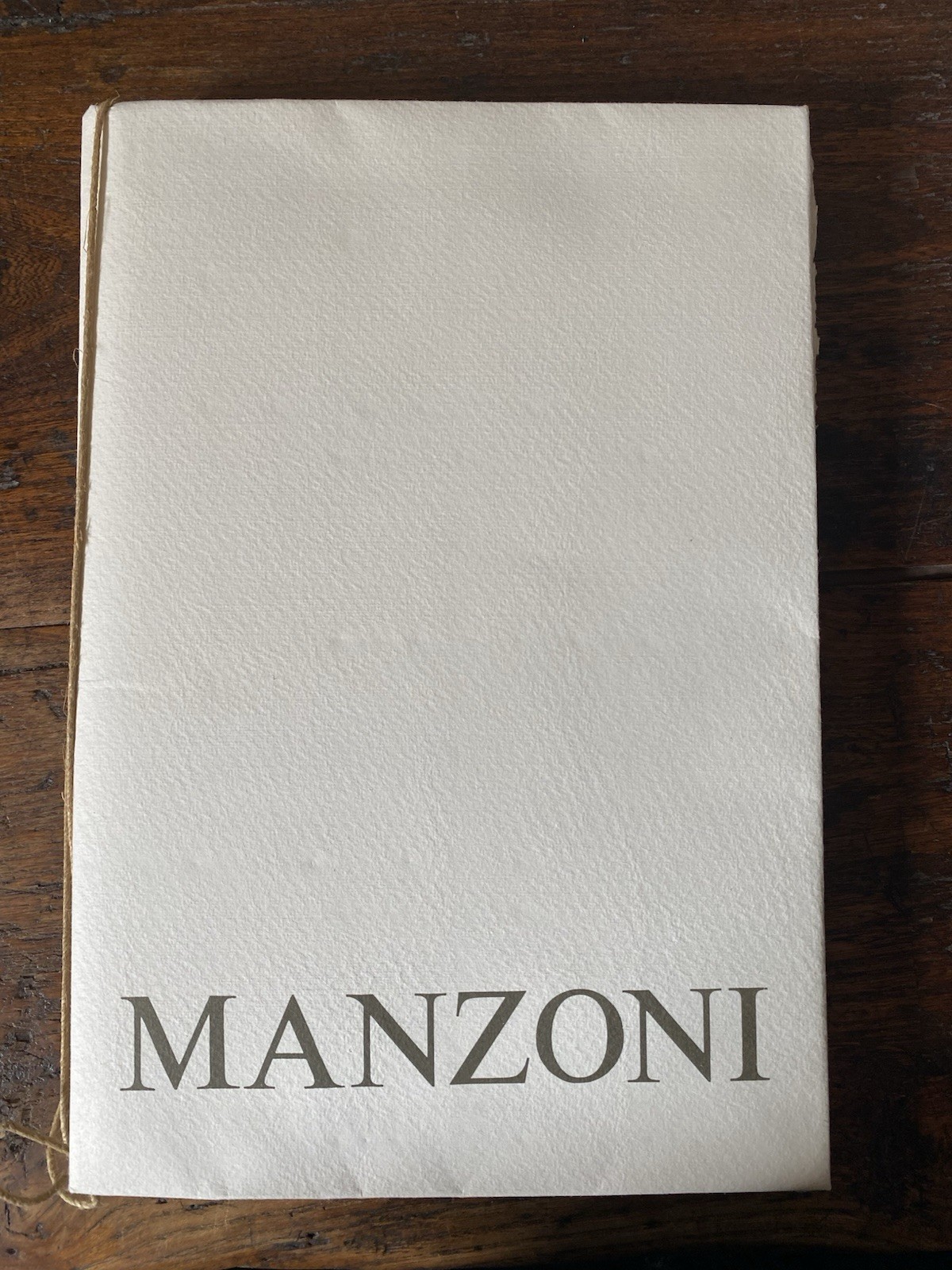 Manzoni Alessandro Biblioteca Comunale di Milano 1985
