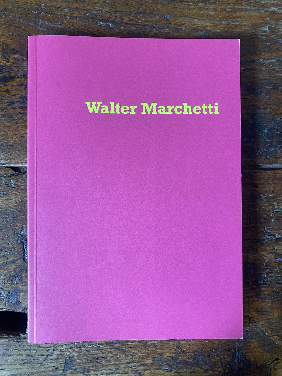 Marchetti Walter The Hunt and other writings Bonomo 1999