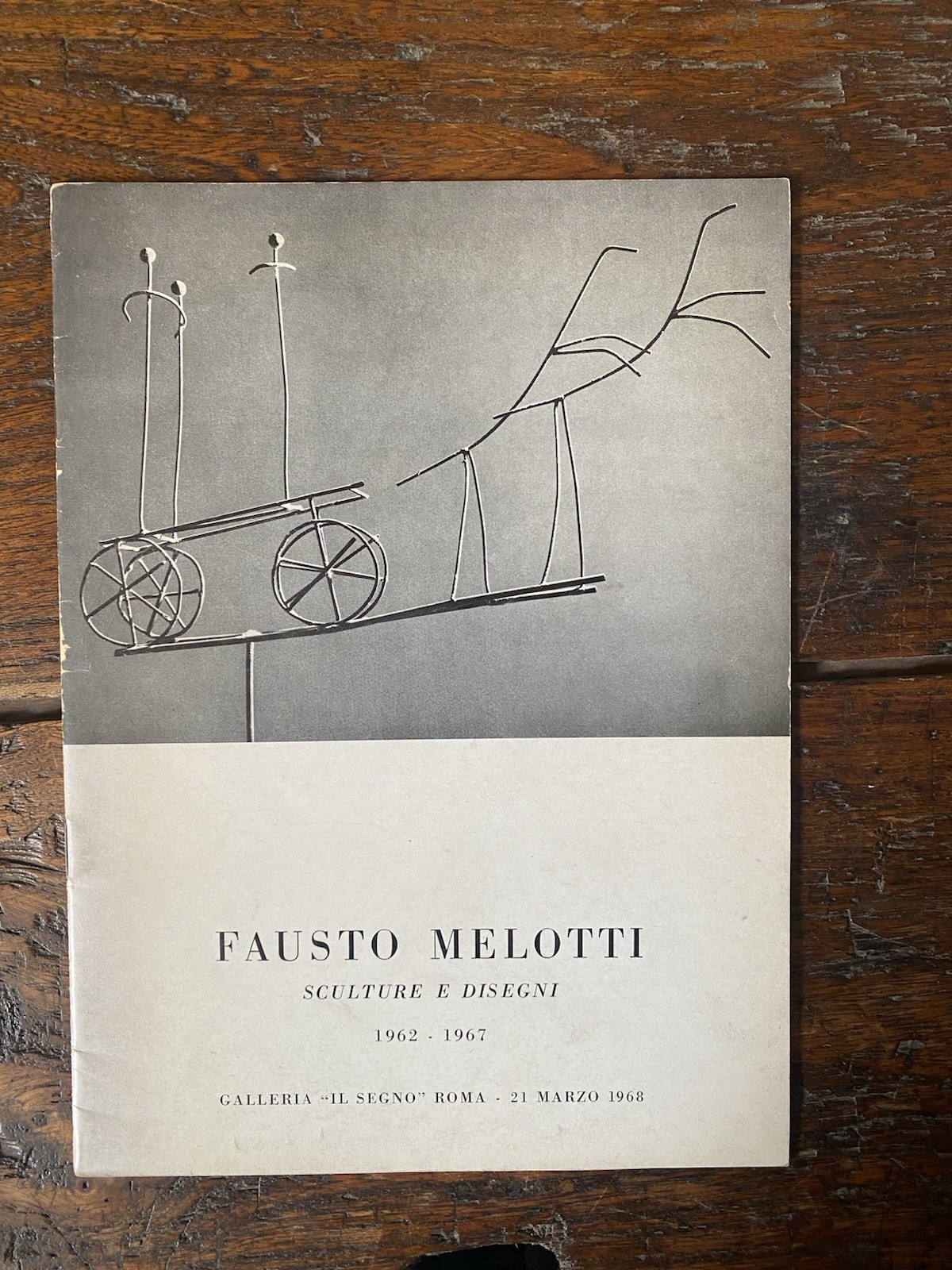 Melotti Fausto Sculture e disegni 1962 - 1967 Roma Galleria …