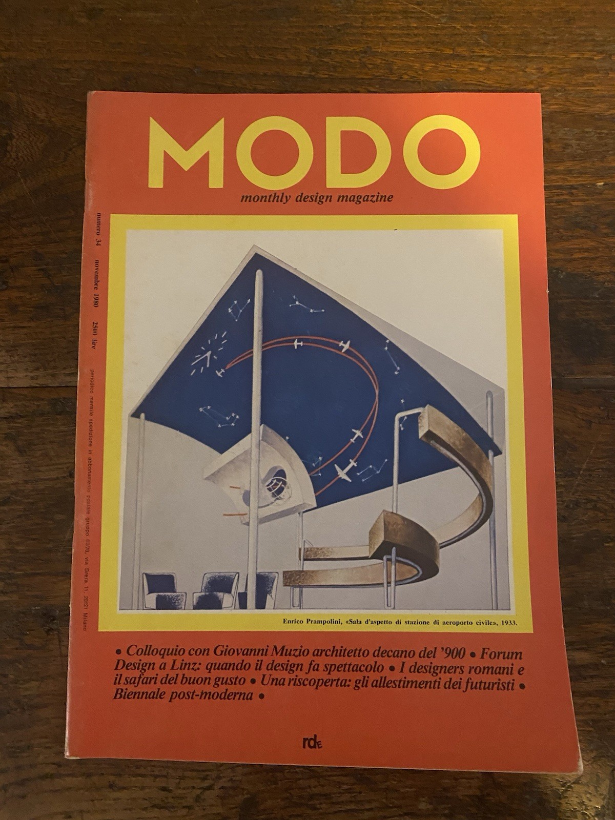 Mendini Alessandro diretto da, Modo monthly design magazine Numero 34 …