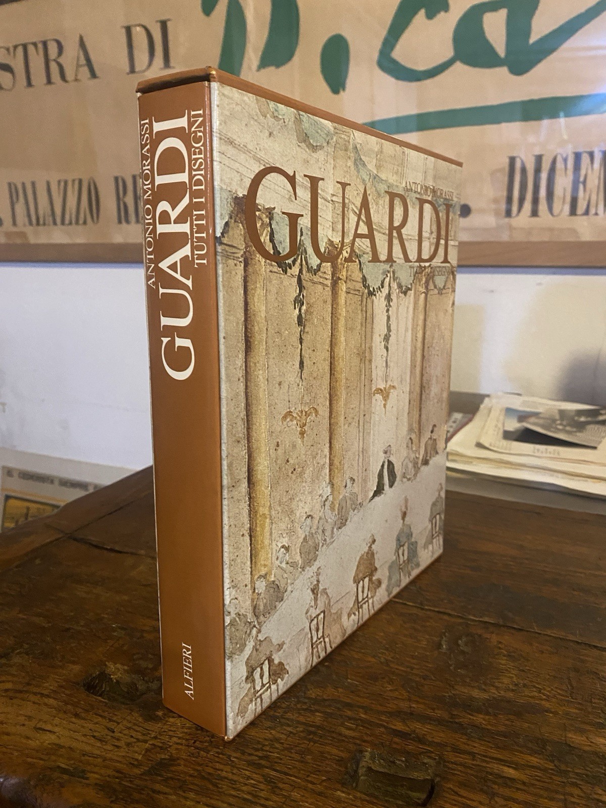 Morassi Antonio Guardi tutti i disegni Alfieri Venezia 1975