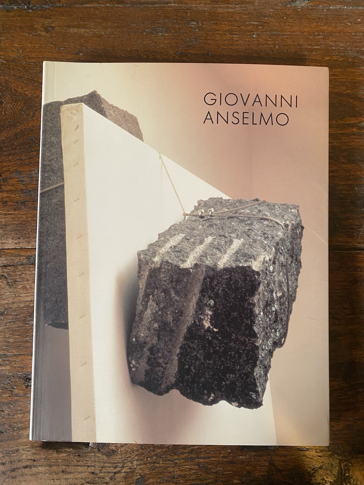 Moure Gloria Giovanni Anselmo Nice Musèe d'Art Moderne 1996
