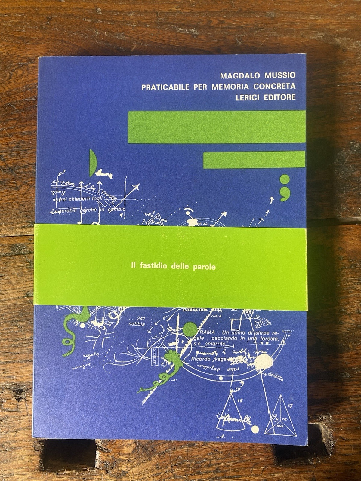 Mussio Magdalo Praticabile per memoria concreta Roma Lerici 1970