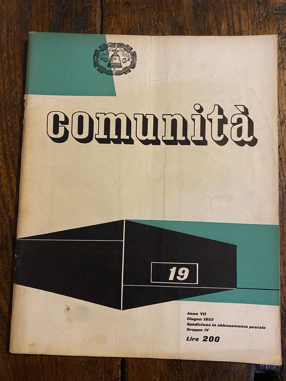 Olivetti Adriano Comunità Rivista bimestrale del movimento Anno VII n. …