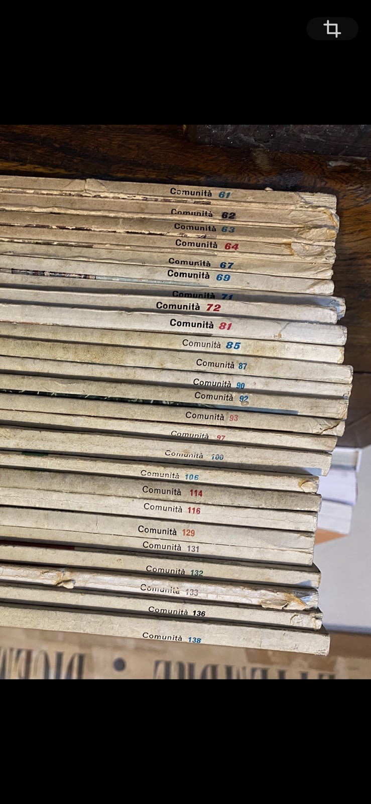 Olivetti Adriano diretta da, Comunità Rivista mensile 1958/1961