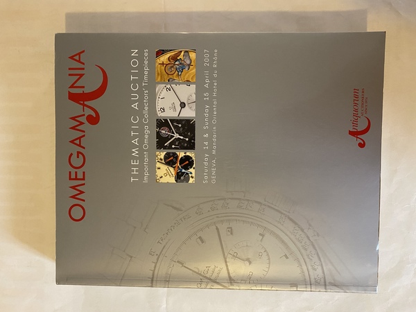 Omega Mania Thematic Auction Important Omega Collectors' Timepieces