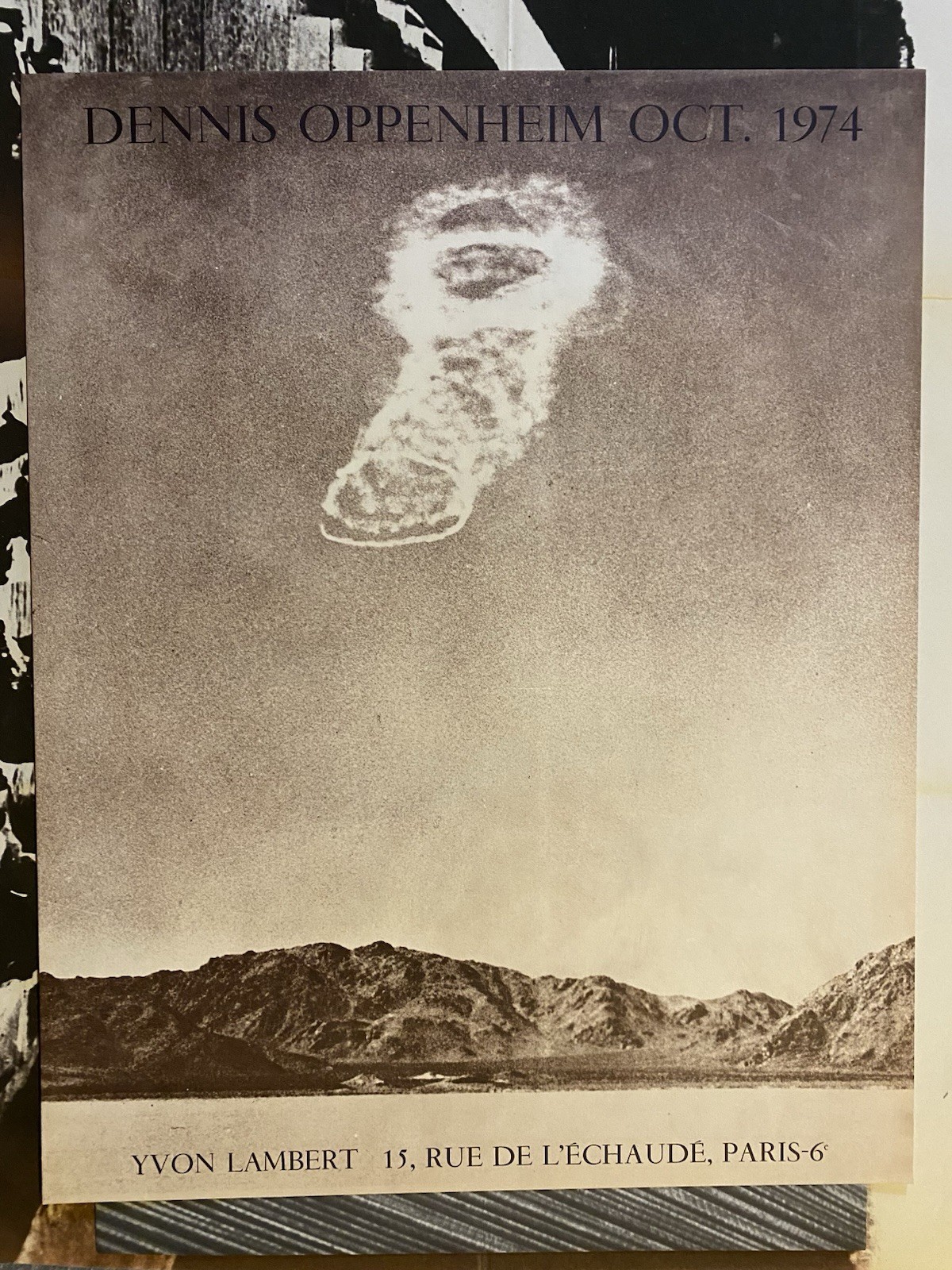 Oppenheim Dennis Manifesto / Poster 56 x 44 cm. Paris …