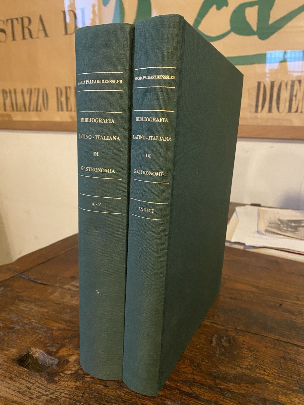 Paleari Henssler Maria Boìibliogrfia Latino-Italiana di Gastronomia Chimera 1998