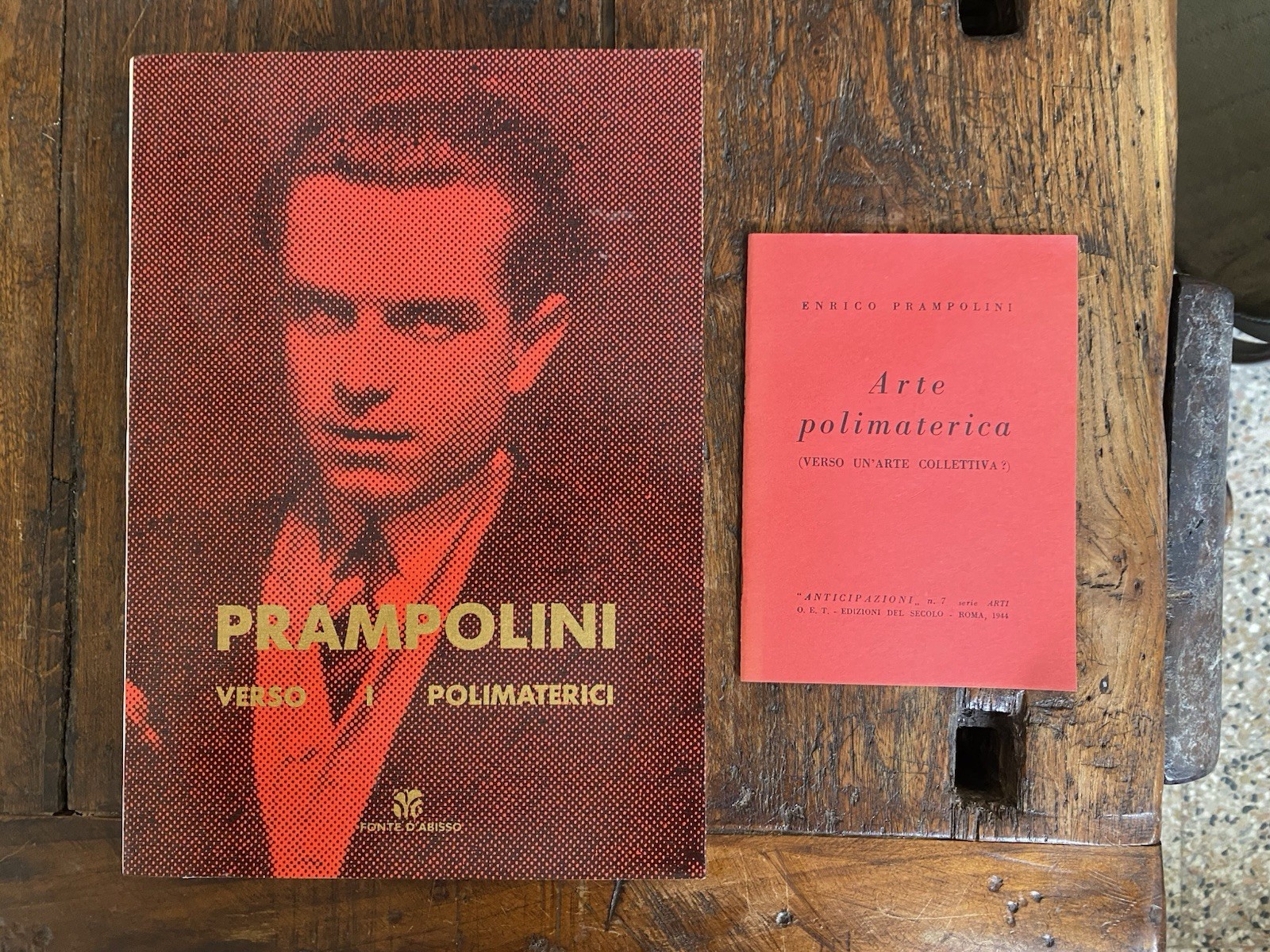 Prampolini Enrico Arte polimaterica - Verso i Polimaterici Fonte d'Abisso …